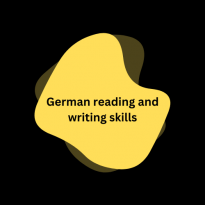مهارت خواندن و نوشتن آلمانی