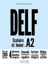 کتاب فرانسه  DELF A2 Scolaire et Junior + DVD-ROM Nouvelle édition