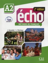کتاب فرانسه  echo - Niveau A2 + Cahier + DVD-Rom 2eme edition