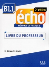 کتاب فرانسه  Echo - Niveau B1.1 - Guide pedagogique - 2eme edition