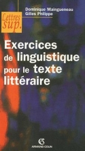 کتاب فرانسه  Exercices de linguistique pour le texte litteraire