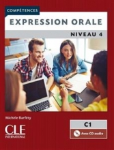 کتاب فرانسه  Expression orale 4 - Niveau C1 + CD - 2eme edition