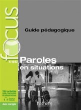 کتاب فرانسه  focus paroles en situation guide