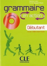 کتاب فرانسه  Grammaire en action - Debutant + CD
