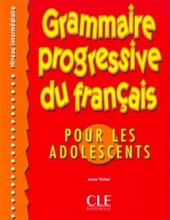 کتاب فرانسه  Grammaire progressive - adolescents - intermediaire