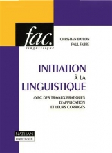 کتاب فرانسه  Initiation a la linguistique