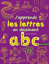 کتاب فرانسه   J'apprends les lettres en dessinant : abc