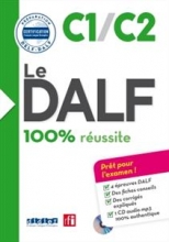 کتاب فرانسه  Le DALF - 100% reussite - C1 - C2