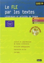 کتاب فرانسه   Le FLE par les textes Litterature et activites de langue