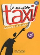 کتاب le nouveau taxi 3 livre de l'eleve B1+ cahier d'exercices + dvd