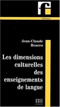 کتاب فرانسه  Les dimensions culturelles des enseignements de langue