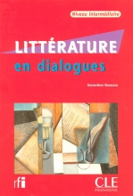 کتاب فرانسه Litterature en dialogues - Niveau intermediaire - Livre
