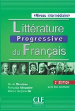 کتاب Litterature progressive du français - intermediaire + CD - 2eme edition