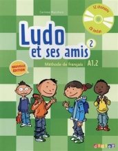 کتاب Ludo et ses amis 2 niv.A1.2 (éd. 2015) + Cahier + CD audio
