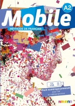 کتاب Mobile 2 niv.A2 + Cahier + DVD