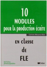 کتاب فرانسه  modules pour la production ecrite