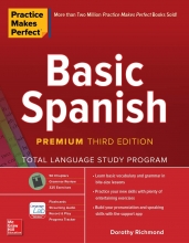خرید کتاب بیسیک اسپنیش ویرایش دوم Practice Makes Perfect Basic Spanish, Second Edition