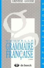 کتاب فرانسه  Nouvelle grammaire française - Grevisse - Applications