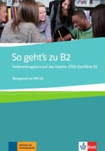 کتاب So Geht's Zu B2: Ubungsbuch Mit MP3-CD قدیمی رنگی
