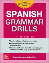 کتاب اسپانیایی Spanish Grammar Drills Third Edition