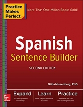 کتاب اسپانیایی Practice Makes Perfect Spanish Sentence Builder