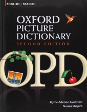 کتاب دیکشنری آکسفورد اسپانیایی Oxford Picture Dictionary English Spanish