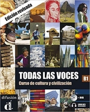 کتاب اسپانیایی TODAS LAS VOCES NIVEAU B1 (NED)