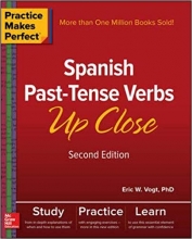 کتاب اسپانیایی Practice Makes Perfect Spanish Past Tense Verbs Up Close