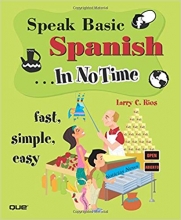 کتاب  اسپانیایی Speak Basic Spanish In No Time
