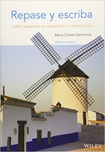 کتاب اسپانیایی Repase y escriba: Curso avanzado de gramática y composición