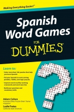 کتاب اسپانیایی Spanish Word Games For Dummies