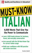 کتاب  ایتالیایی  Must-Know Italian  4,000 Words That Give You the Power to Communicate