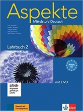 کتاب آلمانیAspekte B2 mittelstufe deutsch lehrbuch 2 + Arbeitsbuch mit audio-CD قدیم