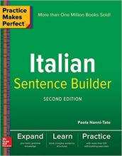 کتاب ایتالیایی Practice Makes Perfect Italian Sentence Builder 2nd