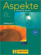کتاب Aspekte C1 mittelstufe deutsch lehrbuch 3 + Arbeitsbuch  قدیم