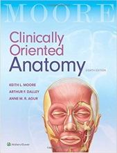 کتاب کلینیکالی اورینتد آناتومی Clinically Oriented Anatomy سیاه و سفید