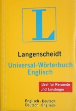 خرید دیکشنری دوسویه Langenscheidt, Universal-Wörterbuch Englisch : Englisch-Deutsch, Deutsch-Englisch جیبی