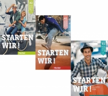 خرید مجموعه سه جلدی آلمانی اشتارتن ویر Starten Wir A1+A2+B1+CD تحریر