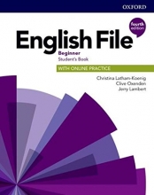 خرید كتاب انگلیش فایل بگینر ویرایش چهارم English File Beginner (4th) SB+WB