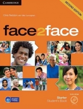 کتاب face2face starter 2nd sb+wb+dvd