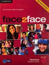 کتاب face2face Elementary 2nd sb+wb+dvd
