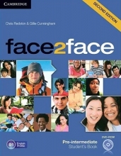 کتاب  face2face pre-intermediate 2nd Sb + Wb + Dvd