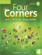 خرید کتاب فورکرنرز ویرایش قدیم Four Corners 4 Student Book and Work book