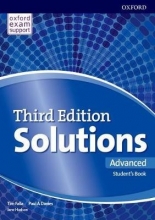 کتاب سولوشنز ادونس ویرایش سوم Solutions Advanced 3rd Edition
