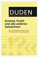 خرید کتاب آلمانی Duden - Komma, Punkt und alle anderen Satzzeichen