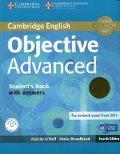 خرید کتاب آبجکتیو ادونسد ویرایش چهارم Objective Advanced 4th Edition: S.B+W.B