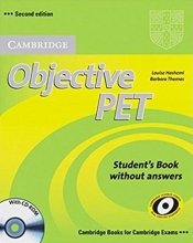 کتاب زبان Objective PET (2nd) S.B+W.B+For school+2CDs