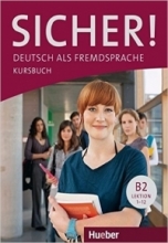 کتاب آلمانی زیشر sicher! B2 deutsch als fremdsprache niveau lektion 1-12 kursbuch + arbeitsbuch تحریر