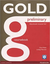 کتاب Gold Preliminary coursebook+exam+cd