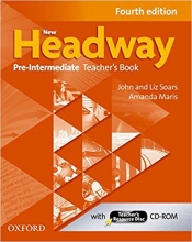 خرید کتاب معلم نیو هدوی ویرایش چهارم New Headway Pre Intermediate Teaches Book 4th
